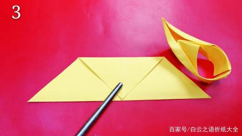 亲子折纸龙爪图纸教程图解,戴在手指上很好玩哦