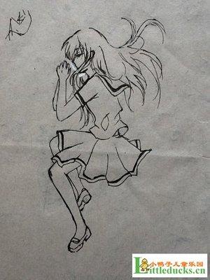 日本漫画少女铅笔画 相关文章 最新文章 动漫女生铅笔画 图片 手绘