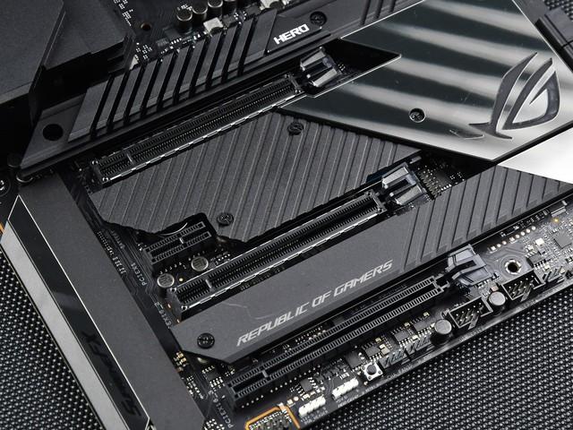 疯狂堆料 华硕 rog maximus xiii hero主板图赏
