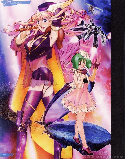 会员画集romanalbum剧场版超时空要塞f虚空歌姬110p