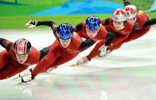 中国短道速滑队