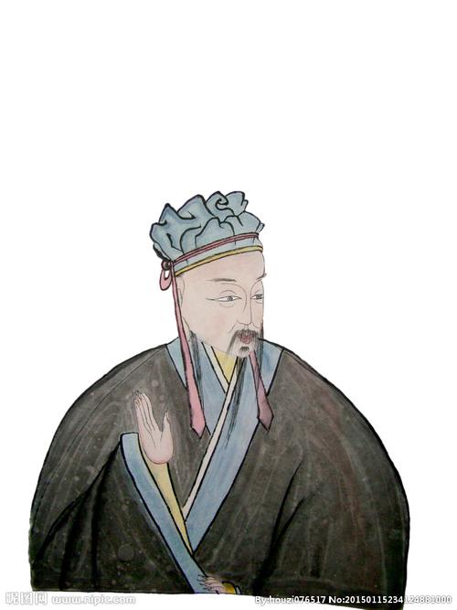 古人明清祖先画像图片