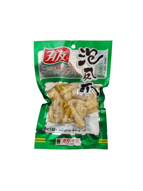 有友泡椒凤爪鸡爪80g120g160g210g120g卤鸡翅 椒香 酸菜 超市热卖