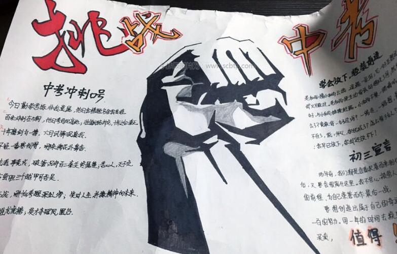 中考手抄报