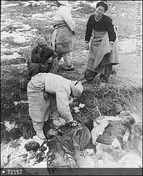 > 尸横遍野 血流成河--朝鲜战争罕见老照片