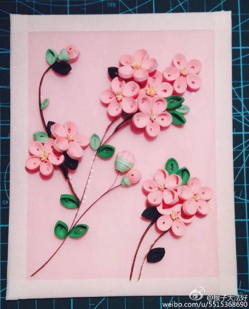 衍纸樱花