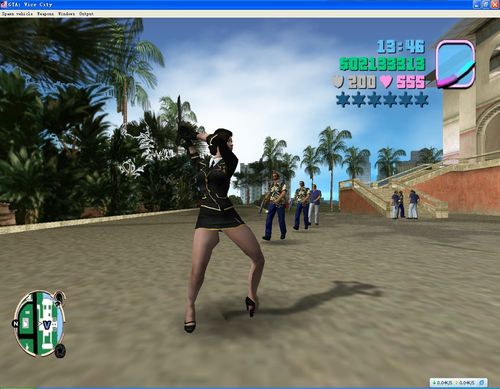 侠盗猎车:罪恶都市 穿越火线人物替换mod