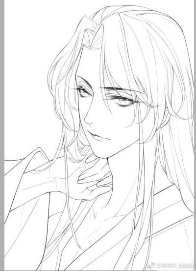 沈清秋简笔画教程