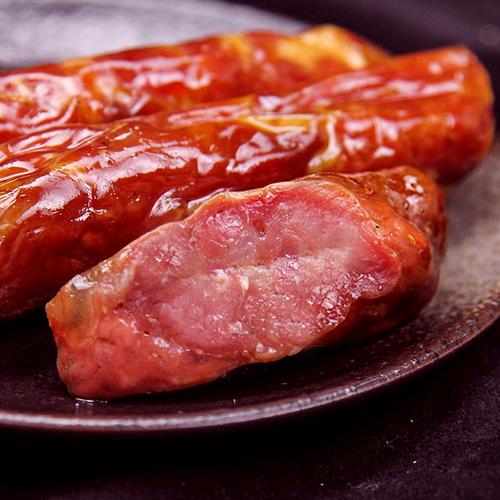 四川纯瘦肉广味香肠腊肠全瘦肉香肠无辣椒香肠包邮
