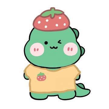 可爱的qq卡通小恐龙头像