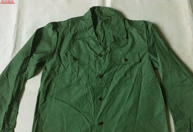 全新78式绿棉布衬衣2号几件