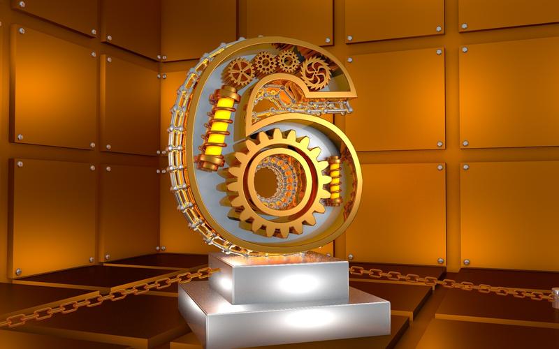 c4d机械金属数字系列-6