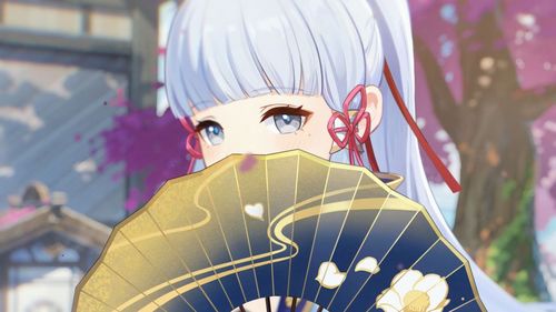 [闲聊杂谈]神里绫华4k《白鹭之庭》壁纸 超分辨率视频