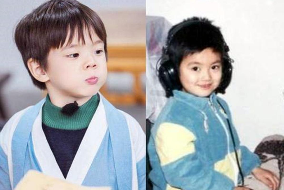 霍思燕儿子近照曝光,跟杜江童年照越来越像,网友:确定是亲生的