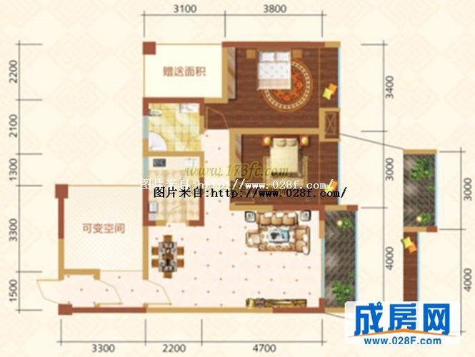 盛世名城,户型图,点击放大