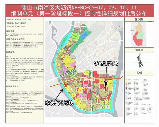 大沥黄岐挂临江宅地!1公里到广州!