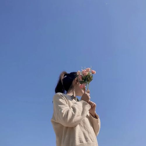 头像丨超干净蓝天治愈系女生头像