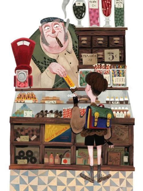 小卖部_插画_插画分享_文化_绘画