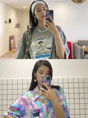 周雨彤的对镜自拍_自拍_穿搭_私服_明星私服穿搭_娱乐