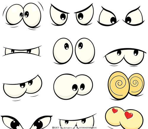 动漫眼睛图片简笔画图片大全