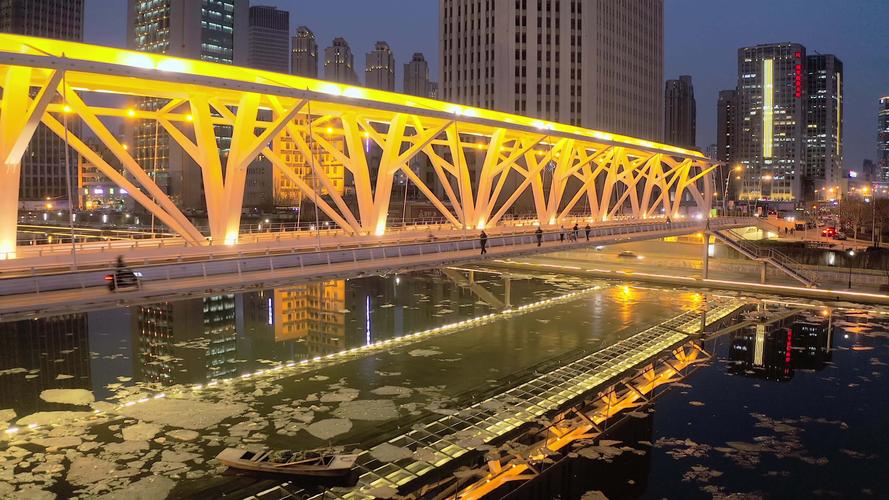 【原创】4k·夜景进步桥