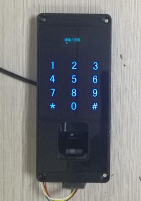 指纹密码锁控制电路板 带面板安装支架