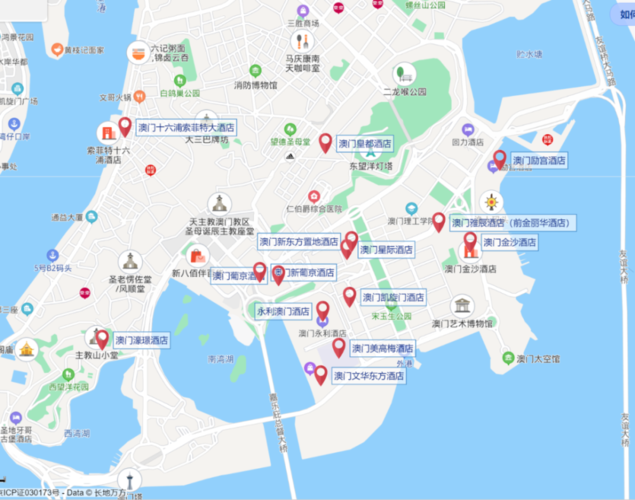 澳门氹仔地区酒店关键词:酒店娱乐综合体,更新更好,近机场和横琴口岸