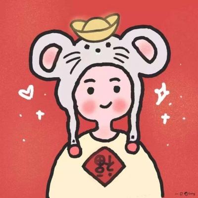 2020鼠年情侣头像可爱大全 很萌很可爱的情侣头像一男