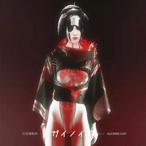 一组《攻壳机动队》电影cg概念设计