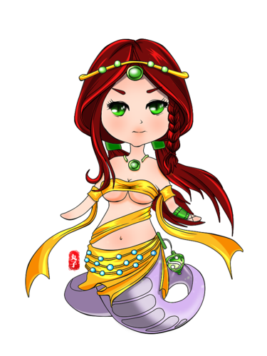 【百图斩第七天】萌萌哒女娲