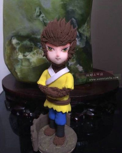 帅气版粘土齐天大圣人偶制作教程