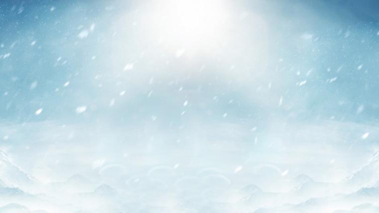 雪地背景图片素材