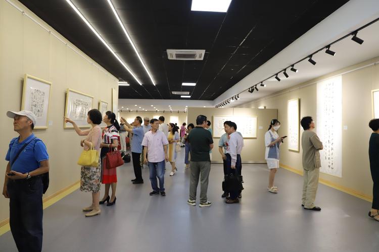 五松翰墨——书法作品展在合肥公麟美术馆开幕