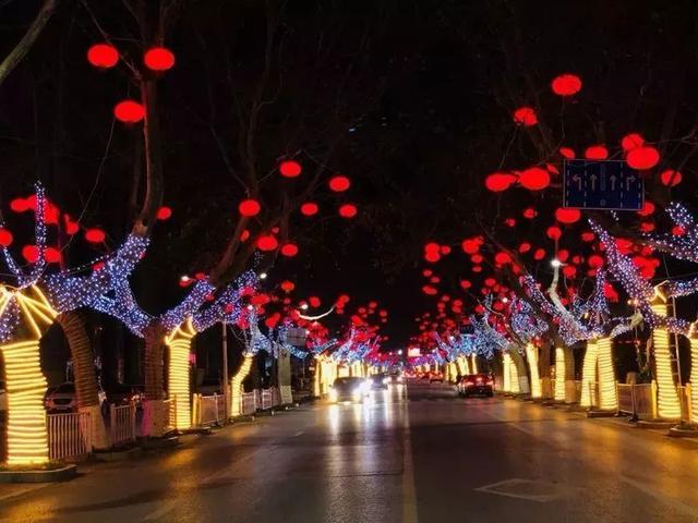 2018年临沂春节景观亮化工程,美爆了!快去看看吧