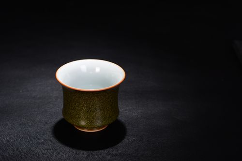 善窑厂 李善明 善款茶叶末釉汝瓷手工杯 主人杯_7折现价900元