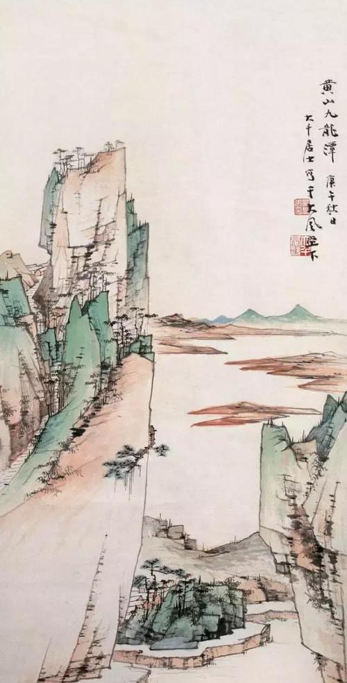 10首经典山水画题画诗,入画入书都很棒