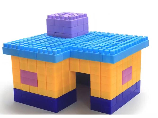 积木拼装教程,积木拼房子原来这么简单_积木_教程_益智玩具_兴趣爱好