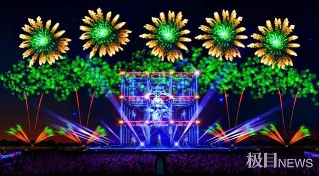 日赏鲜花,夜观烟花 武汉花博汇沉浸式焰火秀惊艳游客