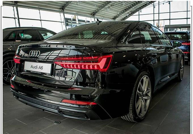 奥迪a6运动版到店实拍!搭3.0t 7速双离合 四驱,还配熏黑套件