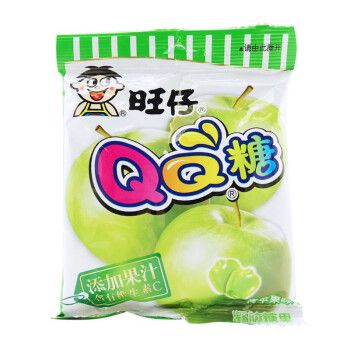 旺旺 旺仔qq糖 70g单包装 休闲办公零食婚庆糖果多种口味选择 (青苹果