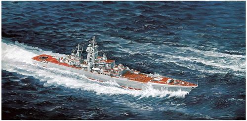勇者斗恶龙 1/700 俄罗斯* 基洛夫级导弹巡洋舰 admiral ウshakuf