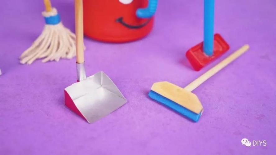 "手工制作"可爱的迷你清洁工具模型!