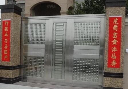 厂家直销不锈钢院墙大门 豪华别墅门 智能门商品大图