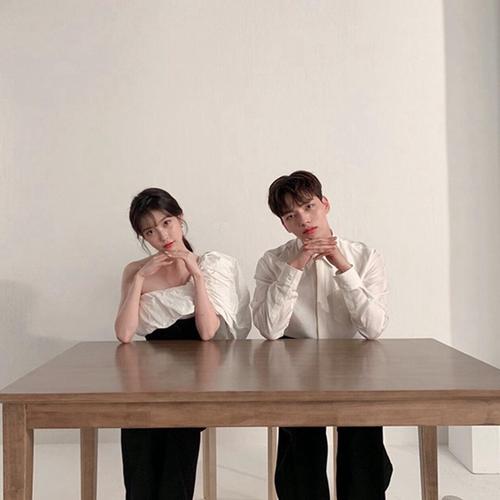 iu吕珍九七夕情侣装甜蜜上线 "星月cp"复古风日常穿搭魅力满分【组图