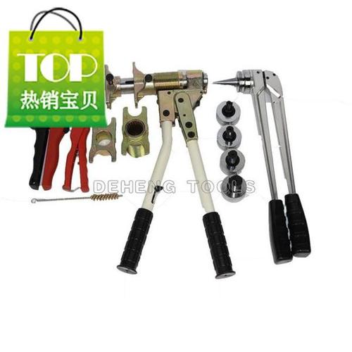 购客1632m地暖压接钳 扩管工具 水暖拉紧器 压管工具 pex 水暖滑紧钳