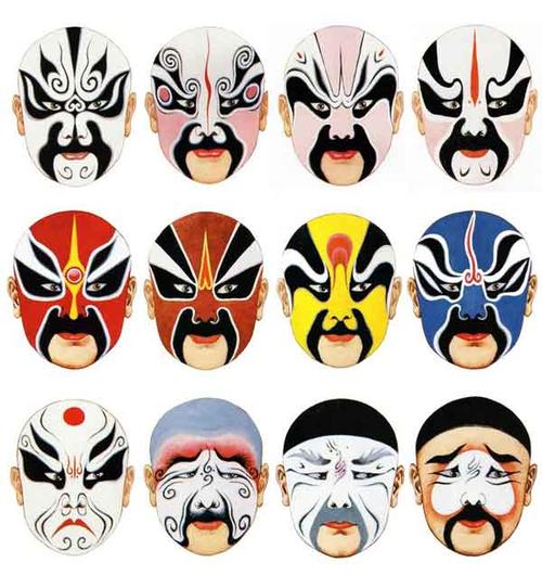 【秦腔脸谱图片大全】秦腔剧种起源