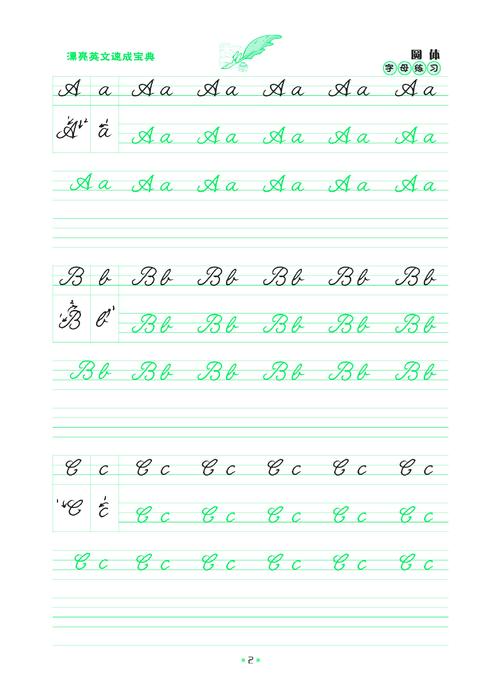 墨点字帖漂亮英文速成宝圆体钢笔硬笔书法练字小学初中初学者速成