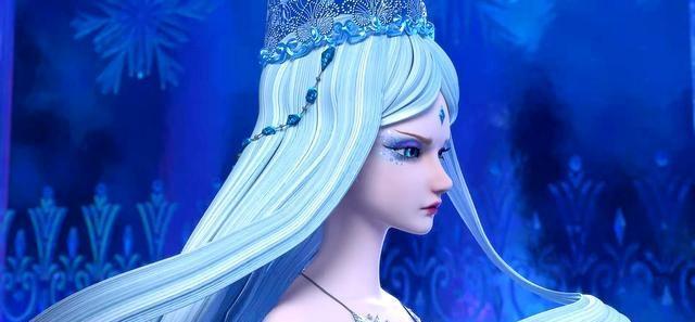 叶罗丽冰公主动漫手机壁纸分享,既美丽又美丽,高清冰雪美女图