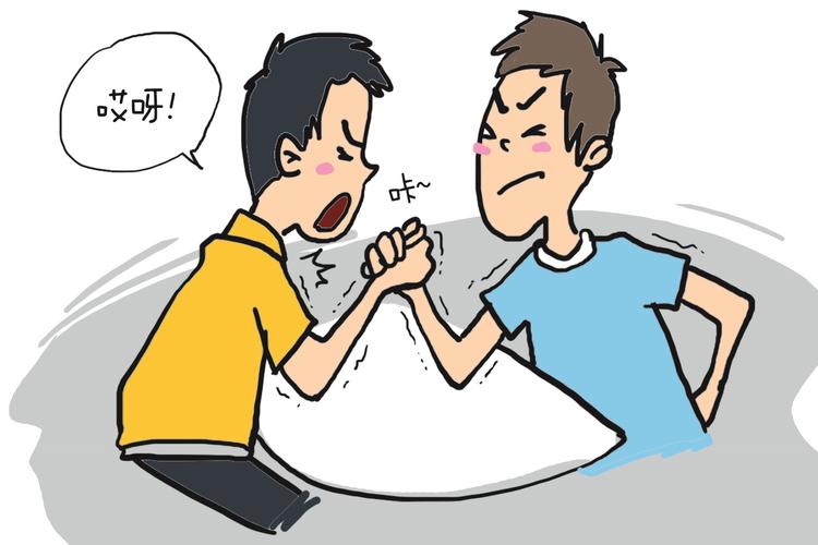 与室友掰手腕比力气"腕力王"掰进了医院