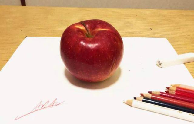 鬼灭之刃立体画,用神画功绘制出的祢豆子就像是立体投影一样